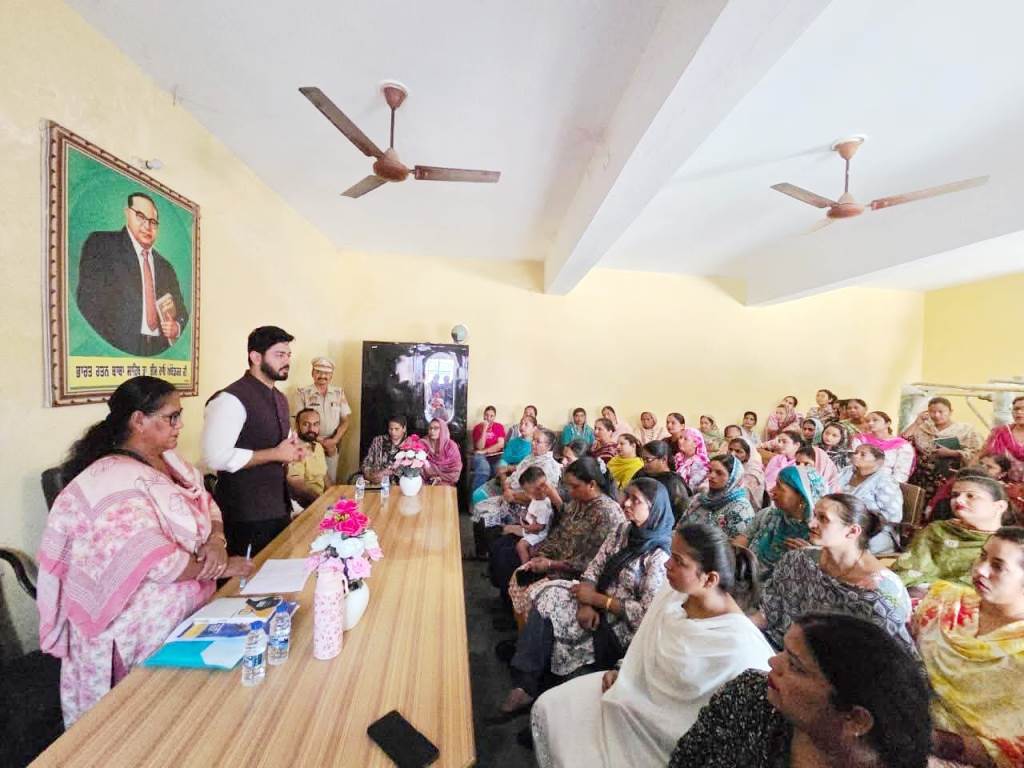 Chabbewal Becomes the First Constituency to Start Registration for 10001500 Grant for Women MLA Dr Ishank